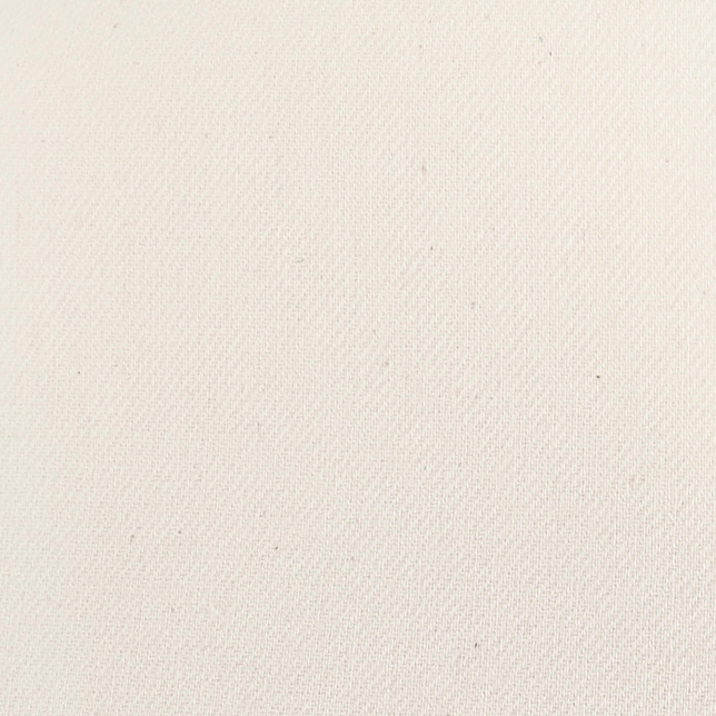 Upcycled Lightweight Cotton Twill Ivory Swatch